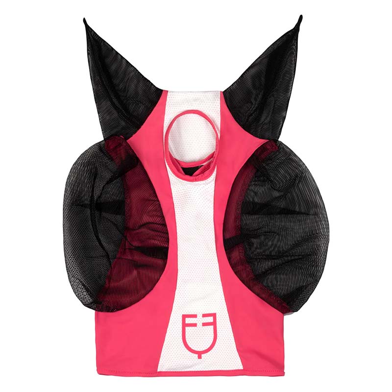 Maschera antimosche cavallo equestro in lycra e rete mesh - 0681