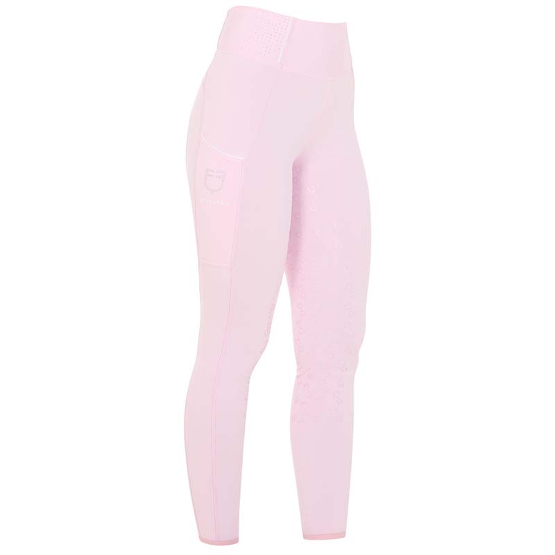 Leggings equestro full grip con strass - 9858