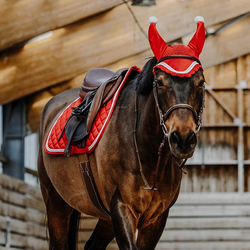 Sottosella natalizio per cavallo Equitheme Xmas - 9328