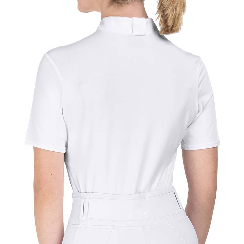 Polo da Concorso BASIC Donna ELT a maniche corte con glitter - 3030