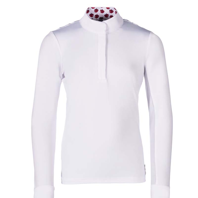 Polo da Gara HKM da bambina a maniche lunghe HUNTER