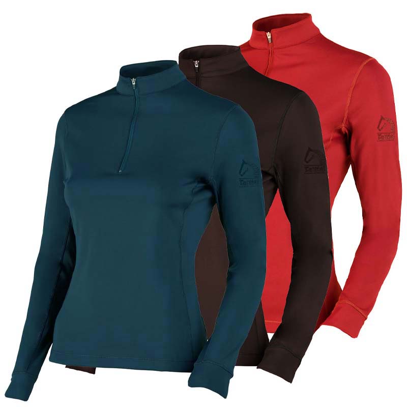 Polo Tecnica invernale da Equitazione Donna Tattini mod. Agatea a manica lunga - 3532