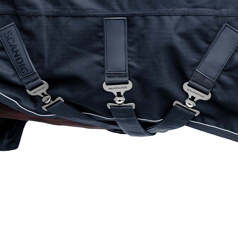 Coperta da Paddock 300 g impermeabile SCANDIC 1200D imbottitura con fodera antibatterica - 0391