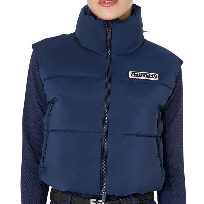 Smanicato Corto imbottito Equestro da donna, stile bomber - 9850