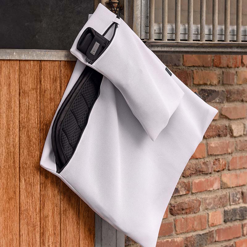 Sacchetto a rete per Lavatrice PICCOLO 50x30 cm - adatto a fasce, cuffiette e capezze - 0125