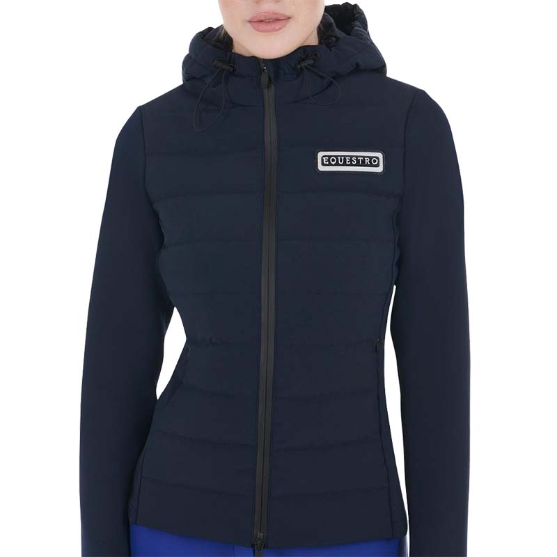 Giacca Piumino con Cappuccio Equestro da Donna - 9860