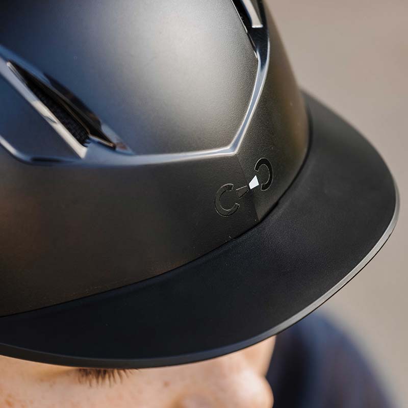 Casco equitazione Topy Riding World con rotella e visiera flessibile - 2081