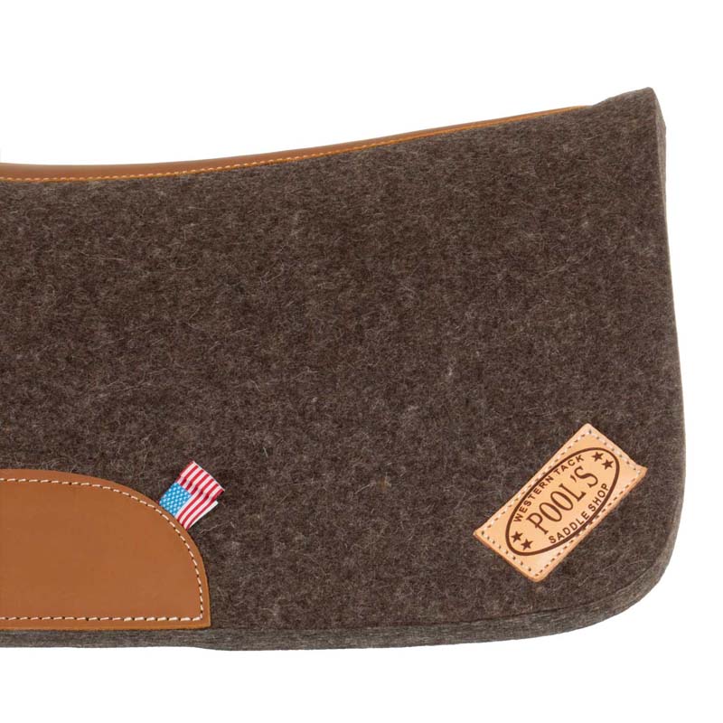 Sottosella Western Pool’s Feltro con inserti in pelle - 5073
