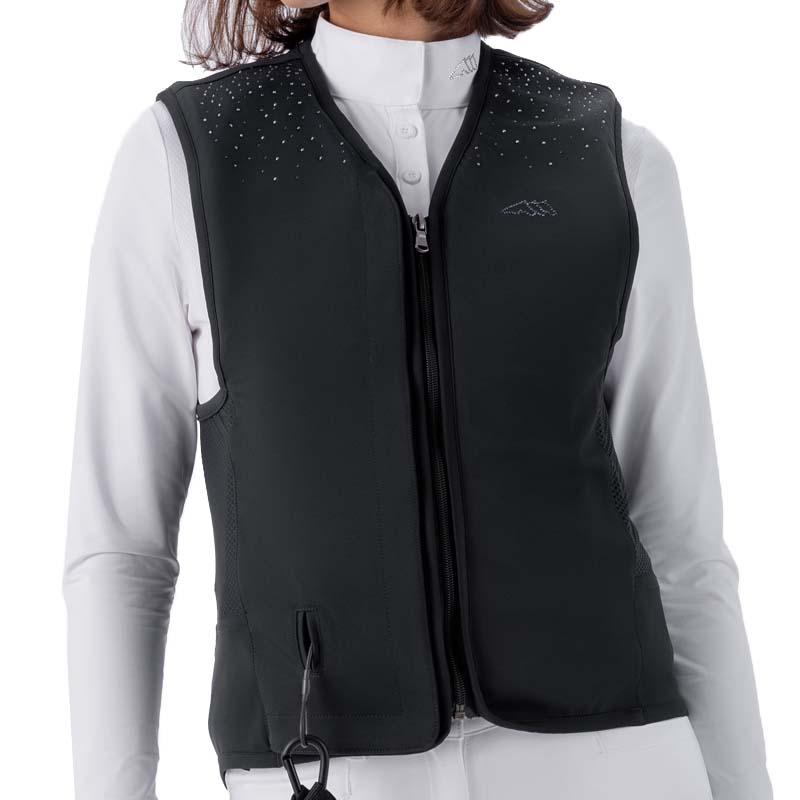 Bustino Equiline BELMOVE STRASS L2 sfoderabile con Airbag - equitazione e salto ostacoli - 5551