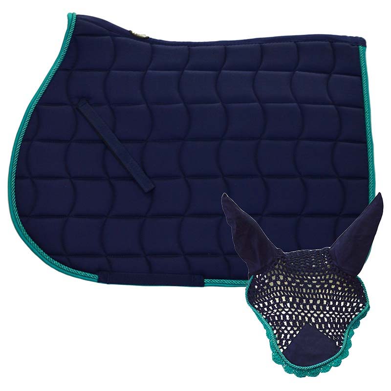 Sottosella inglese Winner con cordini con cuffietta abbinata - 2969