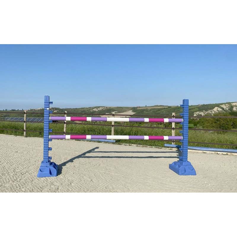 Barriera in legno multicolore per ostacoli da 3 metri  - 6507