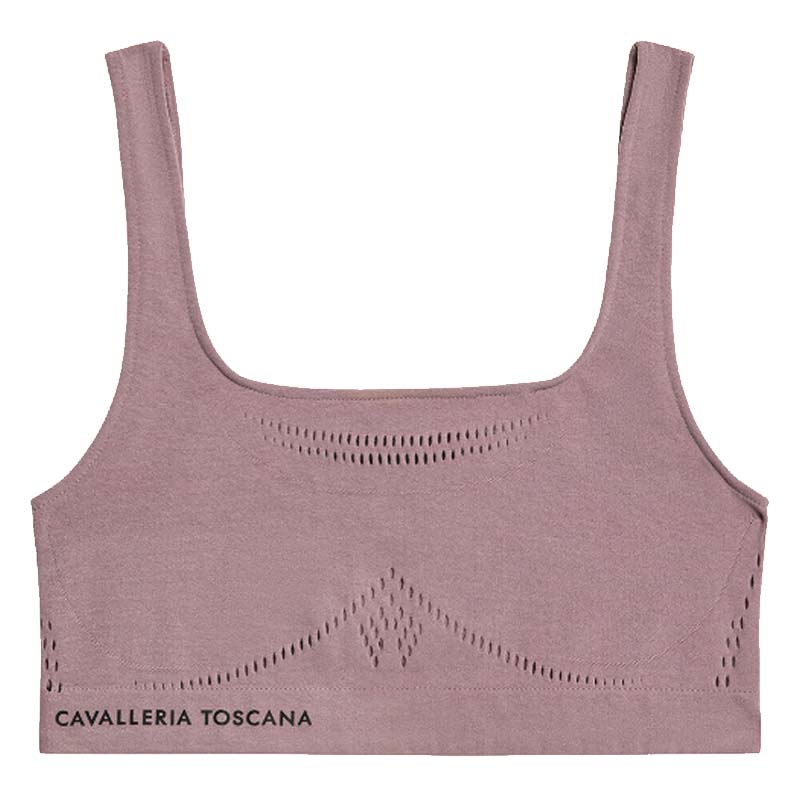 Reggiseno sportivo seamless da donna Cavalleria Toscana - 4017