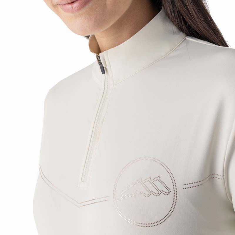 Second Skin Equiline da donna mod. Equost a maniche lunghe - 9208