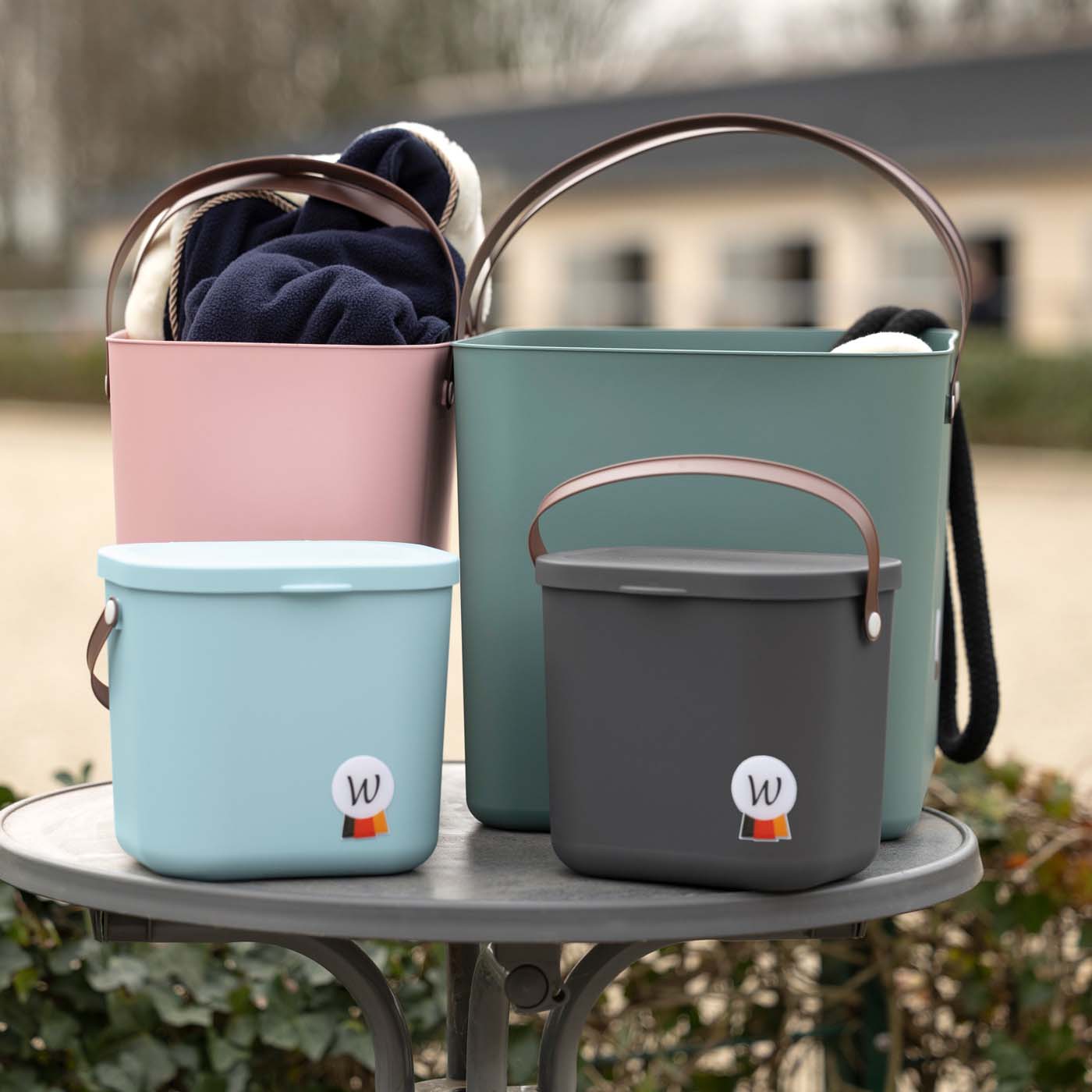 Borsa Contenitore 6L per scuderia Waldhausen con coperchio e manico - 7610