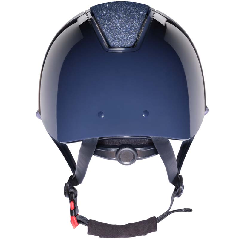 Casco Tattini SELENE da Equitazione con Visiera Larga e calotta Glitter - 3305