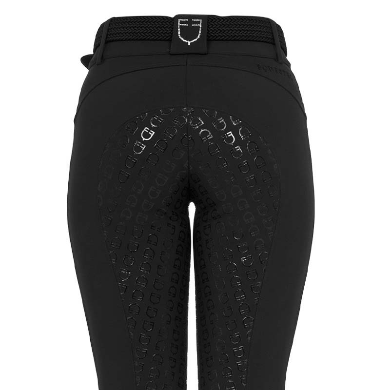 Pantaloni Donna Equestro con Strass per equitazione - Full Grip - 9764