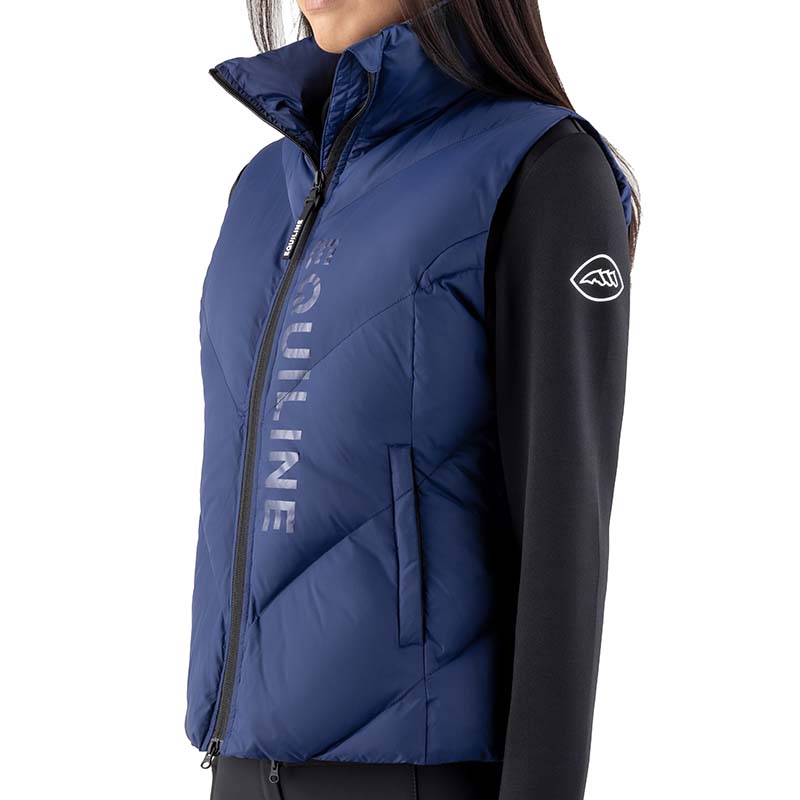 Gilet Invernale imbottito da Donna Equiline con collo alto - 9204