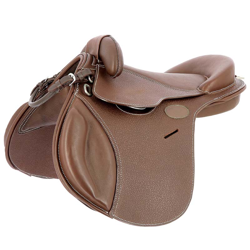 Sella inglese EVOLUTION EDUCATIVE Guy Cantin in pelle