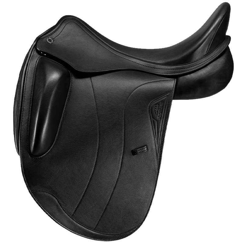 Sella da dressage e9 in cuoio doppiato - equiline saddle division