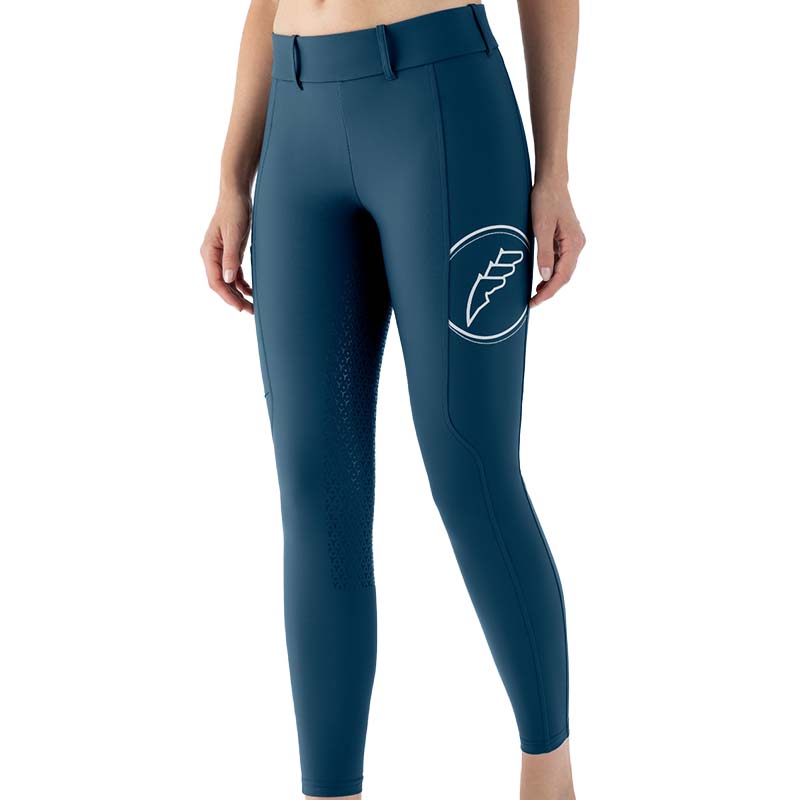 Leggings Full grip donna Equiline mod. Evrafh a vita alta - 9256