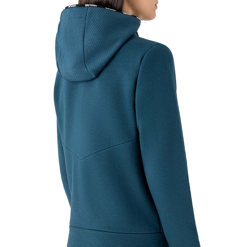 Felpa Donna con cappuccio Equiline mod. Eolis - 9232