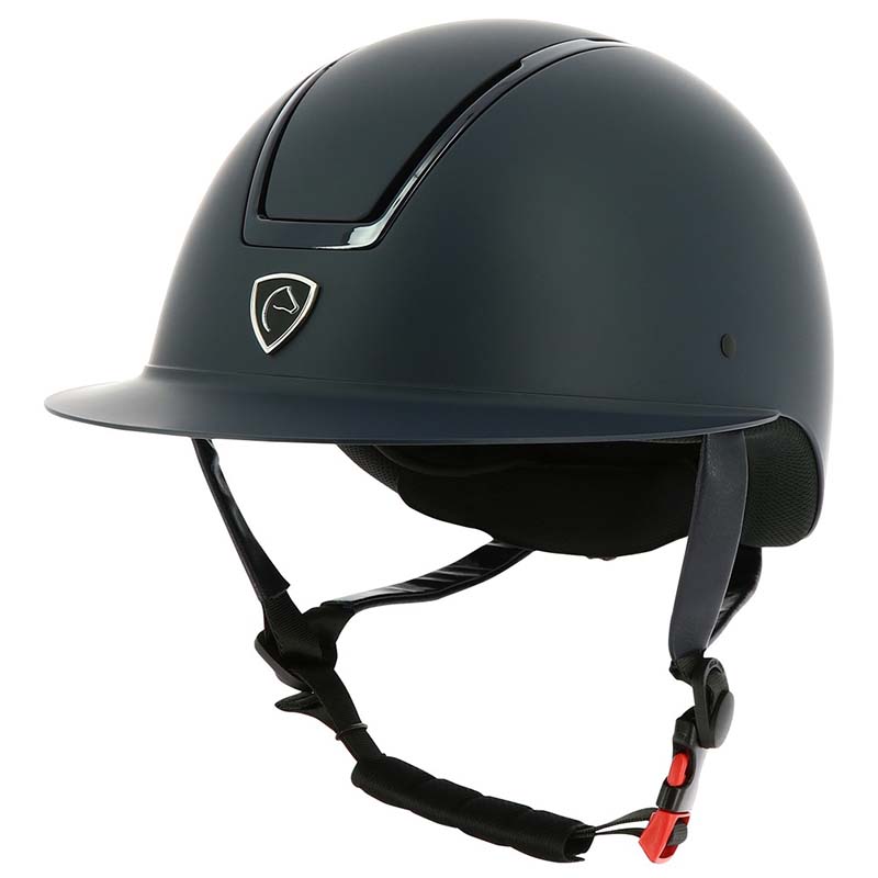 Cap Equitheme matt con profili lucidi