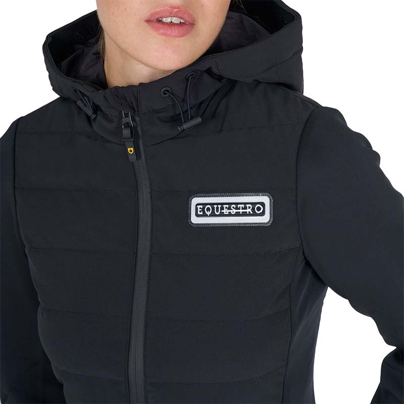 Giacca Piumino con Cappuccio Equestro da Donna - 9860