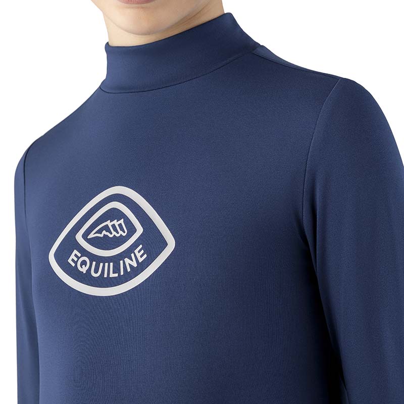 Maglia Tecnica equitazione da Bambina Equiline Second skin a maniche lunghe
