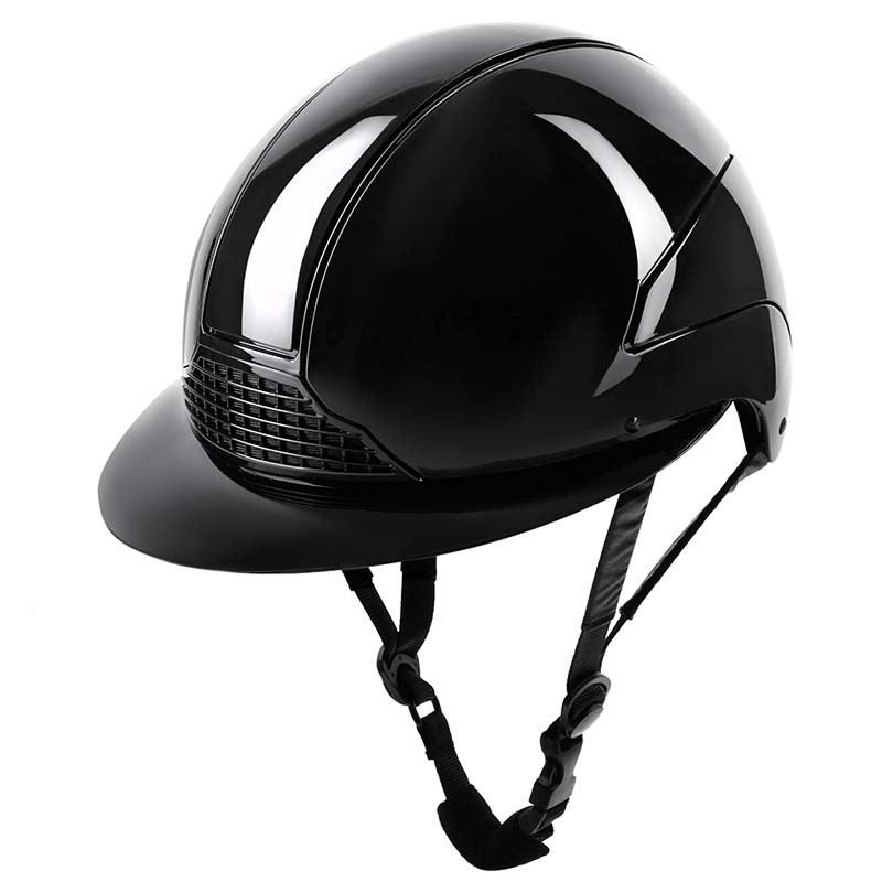 Casco Equitazione SWING H24 Lady Glossy, visiera larga