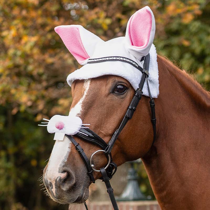 Cuffietta per Cavallo con orecchie da Coniglio - Collezione Pasqua - 9331
