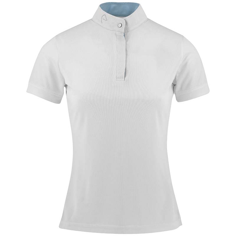 Polo da Concorso Donna Equithème Betty in Mesh a Maniche Corte - 3515