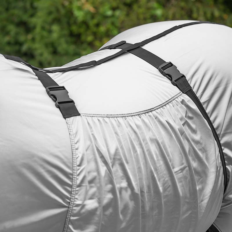 Coperta per Dermatite Estiva Cavallo BASIC con copertura pancia - 0275