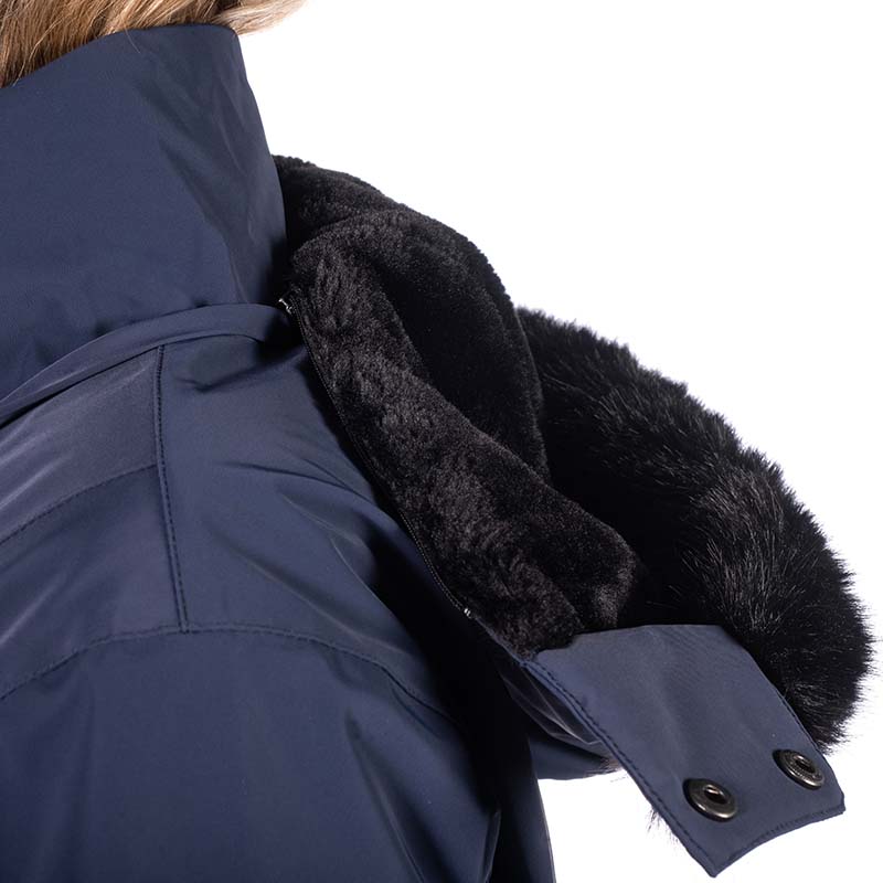 Giubbotto lungo impermeabile antivento da donna HKM mod. Minnesota  - 3428