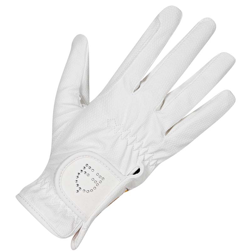 Guanti Equitazione da Donna Equestro con Logo Glitter - 2194