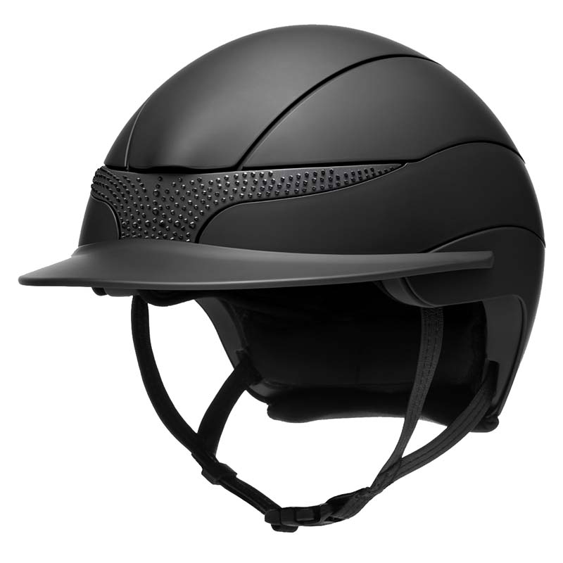 Casco equitazione Equiline XANTO con Strass - visiera standard - 3294