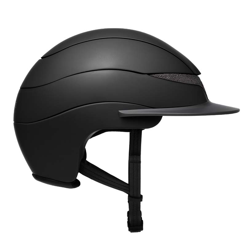 Casco equitazione Equiline XANTO con Fregio Swarovski - visiera standard - 3270