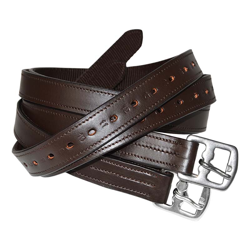 Staffili in cuoio da 19 mm rinforzati in nylon - 3151