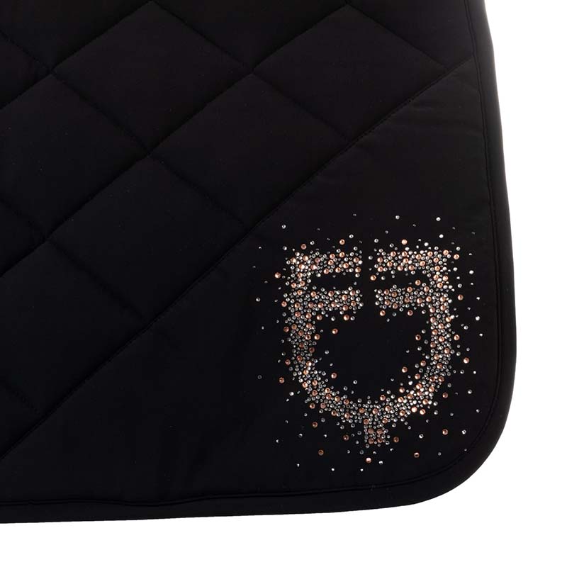 Sottosella da dressage Equestro con logo strass - 2968