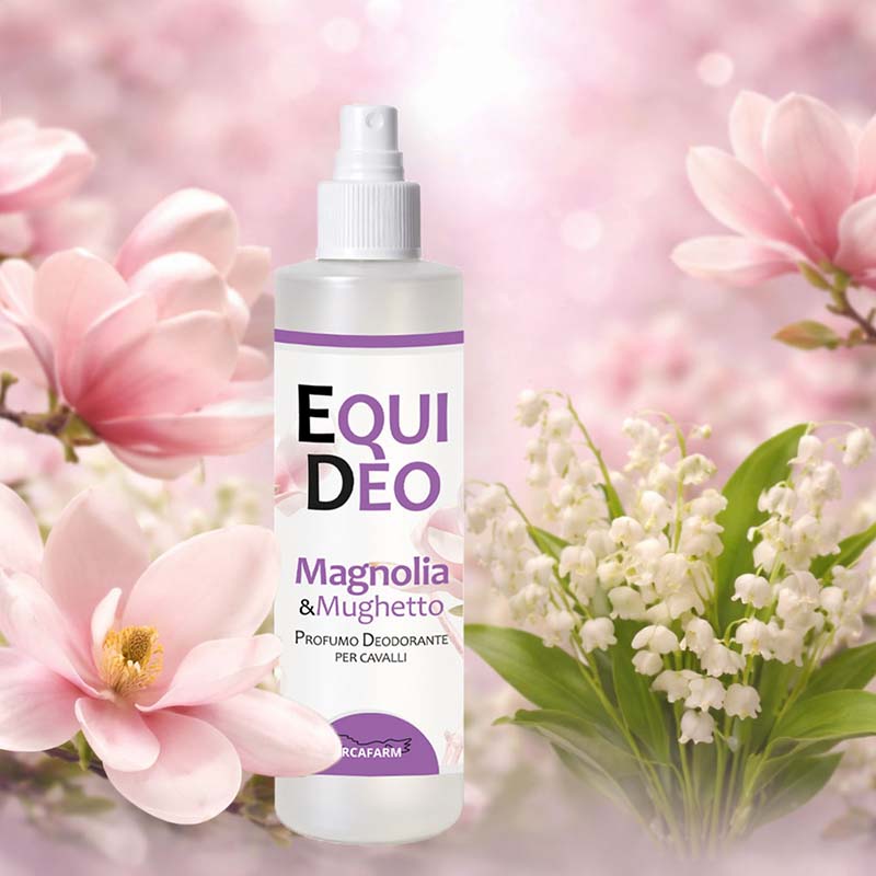 EQUIDEO Deodorante profumato per Cavalli, multiuso per grooming e tessuti - 250 ml - 0873