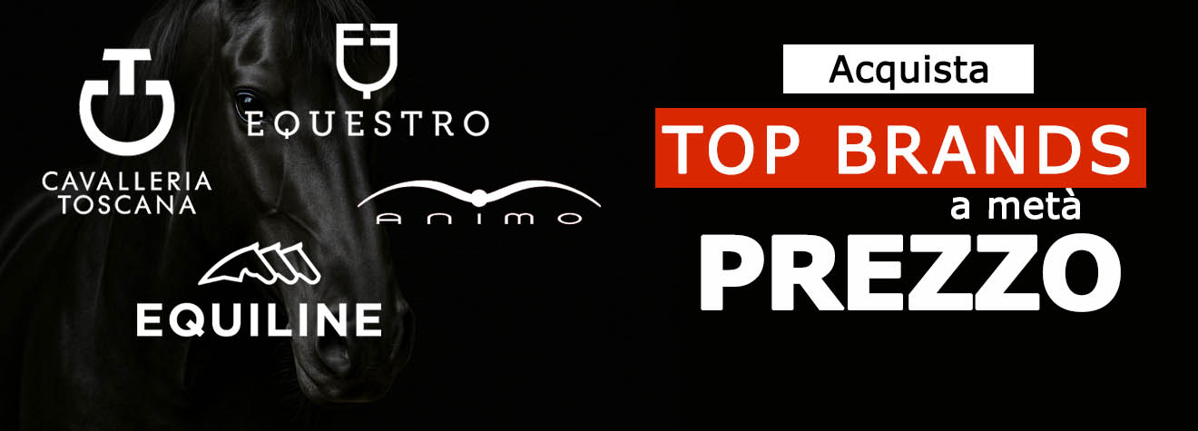Sconti Black Friday sui migliori Brand dell'equitazione - Equiline, Equestro, Cavalleria Toscana, Animo e altro
