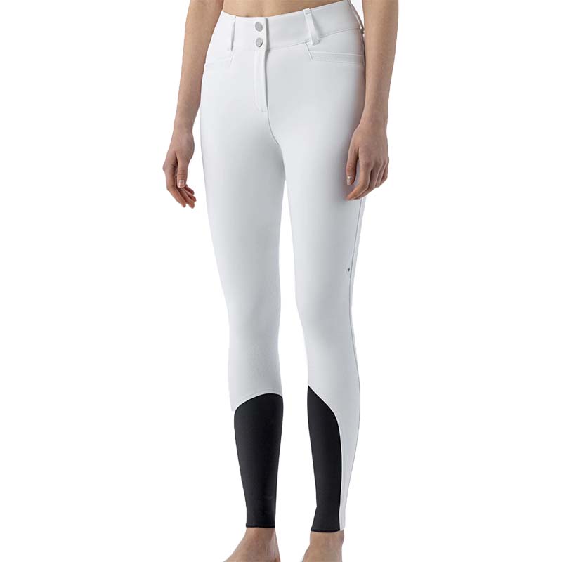 Pantaloni da donna Equiline knee grip mod. Crystalek dettagli Glitter - 3416