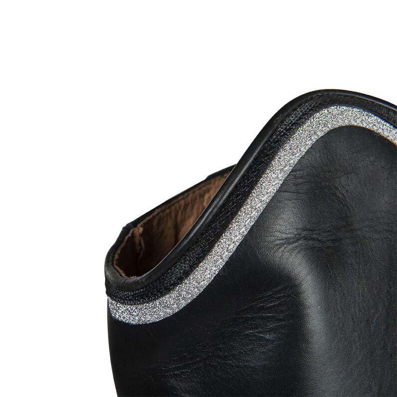 Stivali Equitazione con lacci e glitter HKM per bambini o donne mod. Valencia Style - 3599