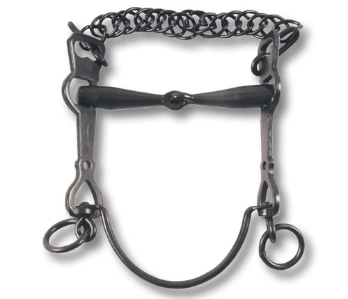 MORSO SARDO MONTA DA LAVORO SNODATO IN ACCIAIO INOX SARDINIA SNAFFLE BIT 