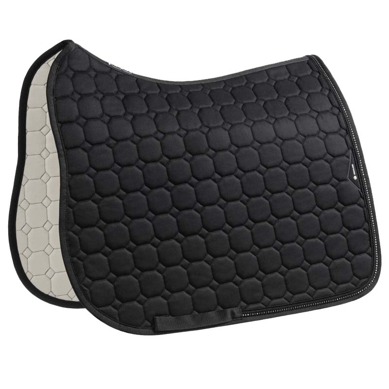 Sottosella inglese equiline mod. octagon con strass - 3645