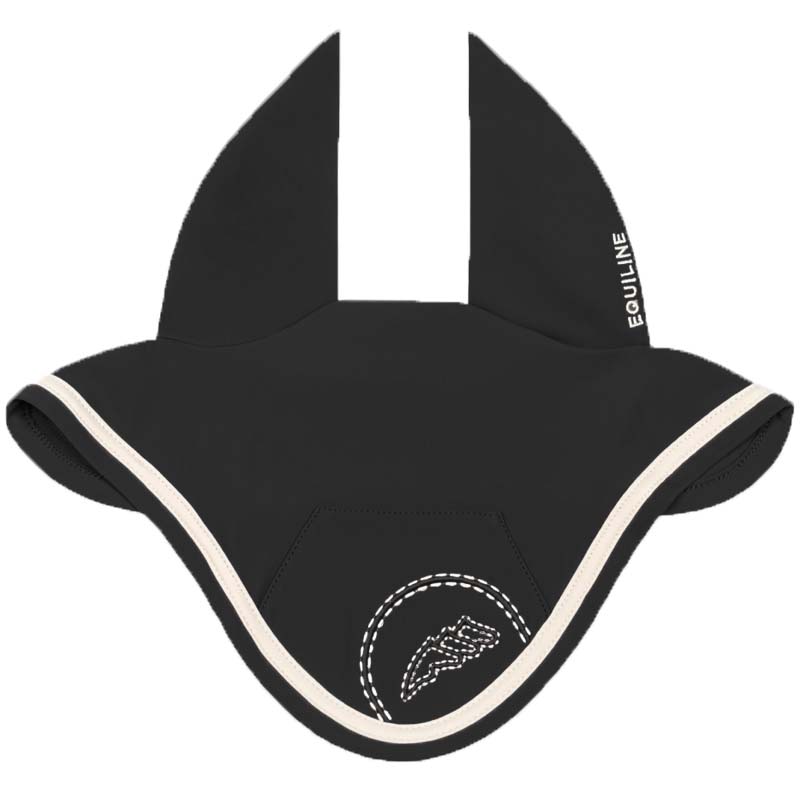 Cuffietta cavallo Equiline mod. Eonda con logo ricamato - 9293