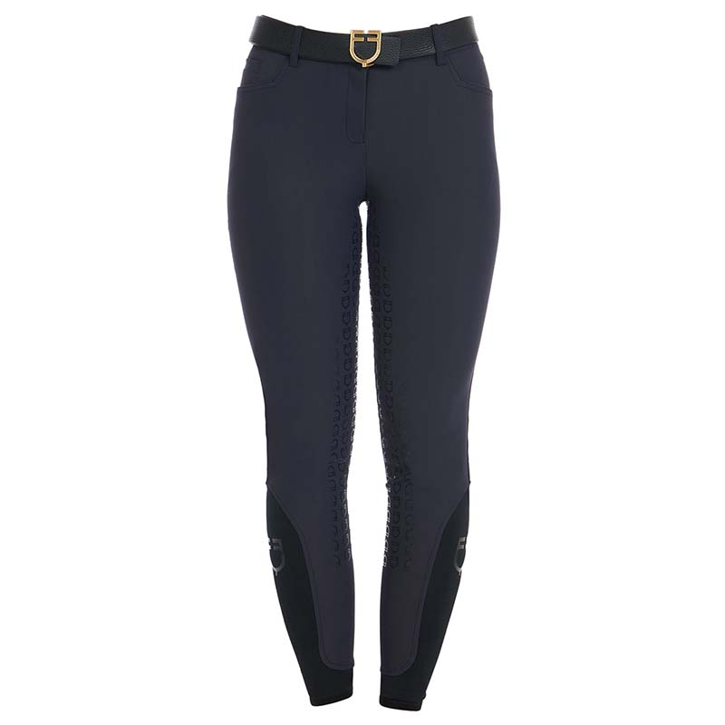 Pantaloni Invernali Equestro da donna Full-grip, interno in Pile