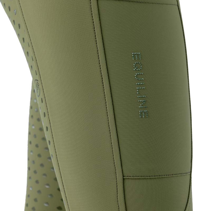 Leggings a vita alta Donna Equiline EDNAF - Full Grip - 9248