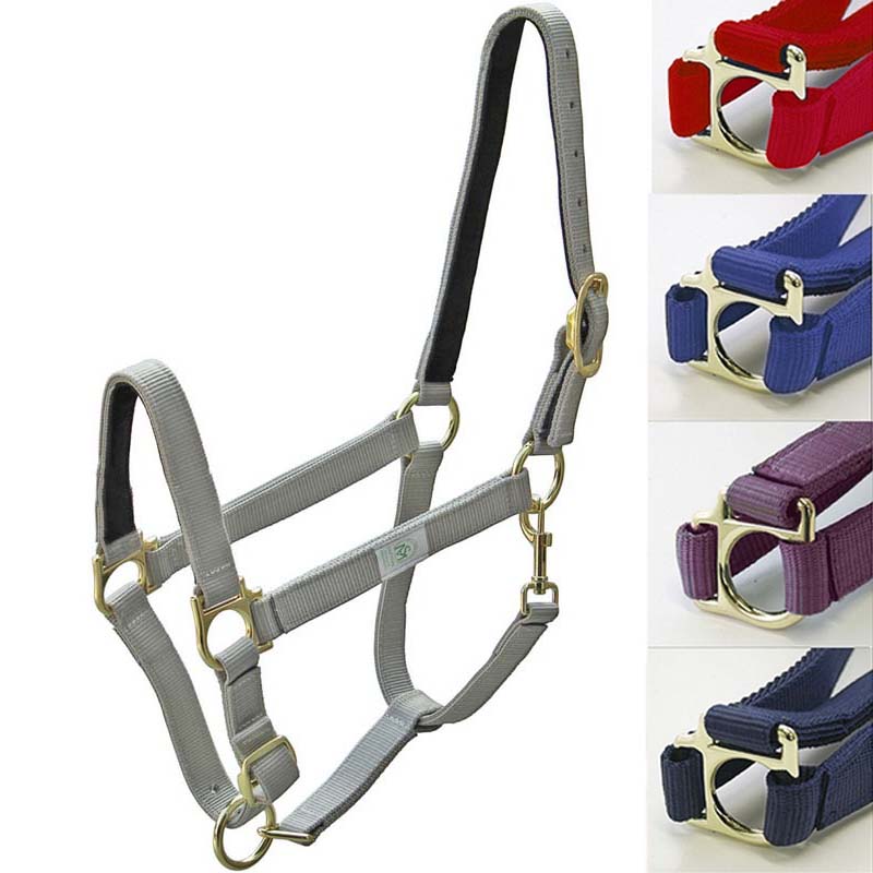 Cavezza sintetica Premium per Cavallo con interno in cuoio - 0315