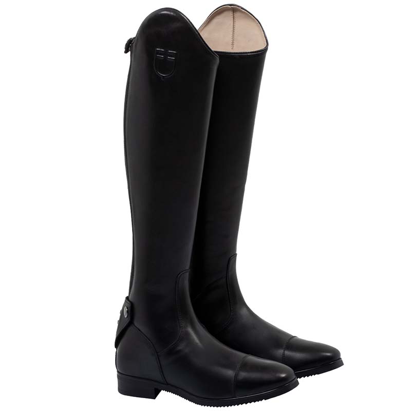 Stivali da equitazione Equestro mod. Neptune unisex, in pelle senza lacci