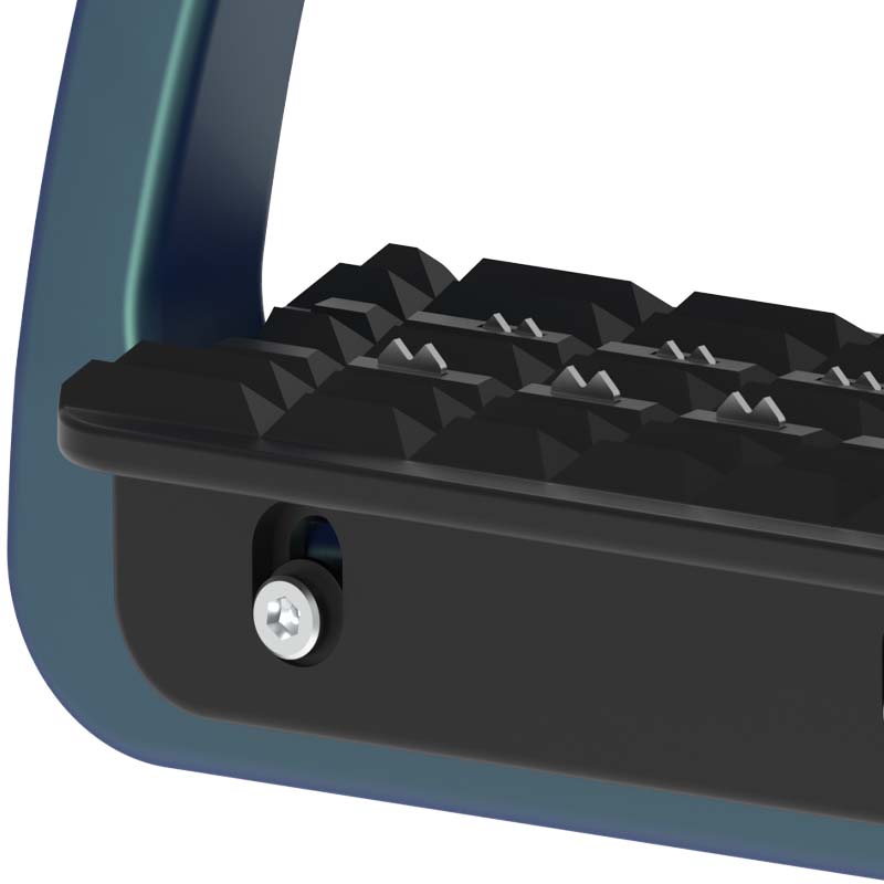 Staffe di sicurezza safe riding s3 chamaleon in alluminio anticorodal made in italy - 3174